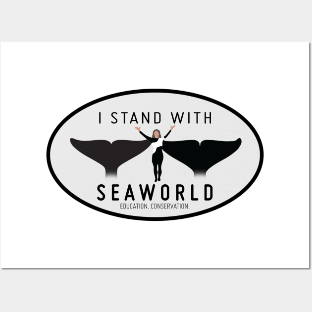 Stand with SeaWorld Wall Art by finsandflukes